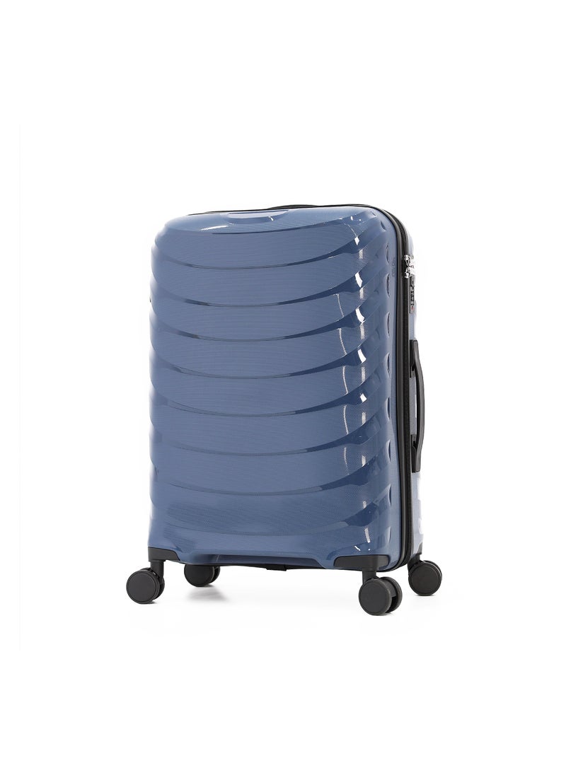 DILIXI - Hardside Luggage Trolley Bag 3 Pieces set,Blue (S-20,M-24,L-28 Inch) - Image 1