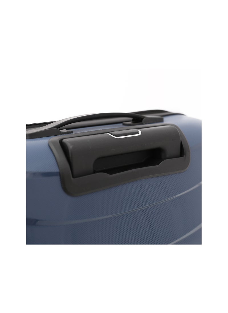 DILIXI - Hardside Luggage Trolley Bag 3 Pieces set,Blue (S-20,M-24,L-28 Inch) - Image 1