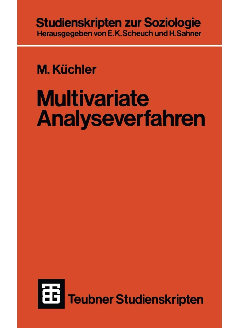 Multivariate Analyseverfahren 