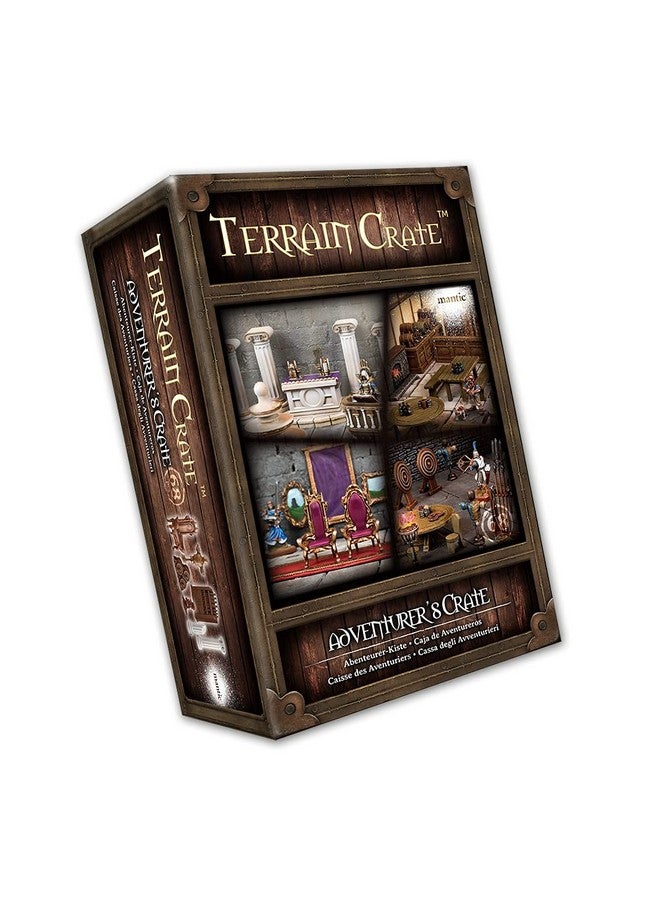 Mantic Games Terrain Crate - Adventurer'S Crate Large Size Set | Highly-Detailed 3D Miniatures | Pre-Assembled Scenery Tabletop Game Accessory For Wargames, Board Games And Rpgs | Made By Mantic Games - Image 1