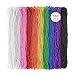 Huskein 100 PCS Mardi Gras Beads 33 Assorted Colors Carnival Beads Bulk 10 Kinds Colors Beaded Stuff Set Parade Accessories Set Round Costume Necklaces for Festive Party Supplies - Image 2