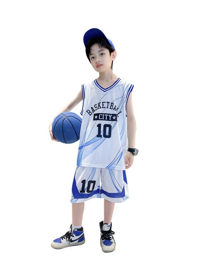 KUYING New Children's Basketball Suit Set  - Image 1