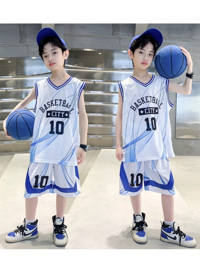 KUYING New Children's Basketball Suit Set  - Image 2