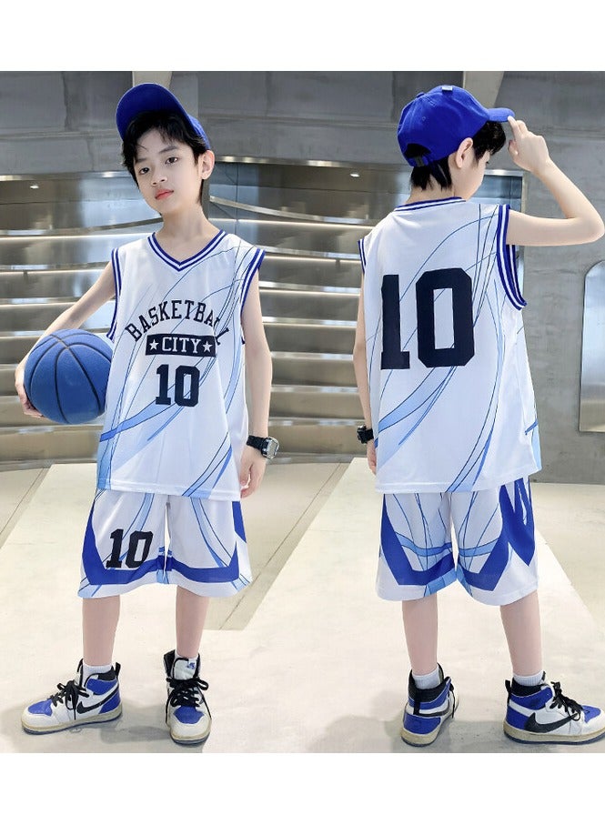 KUYING New Children's Basketball Suit Set  - Image 3