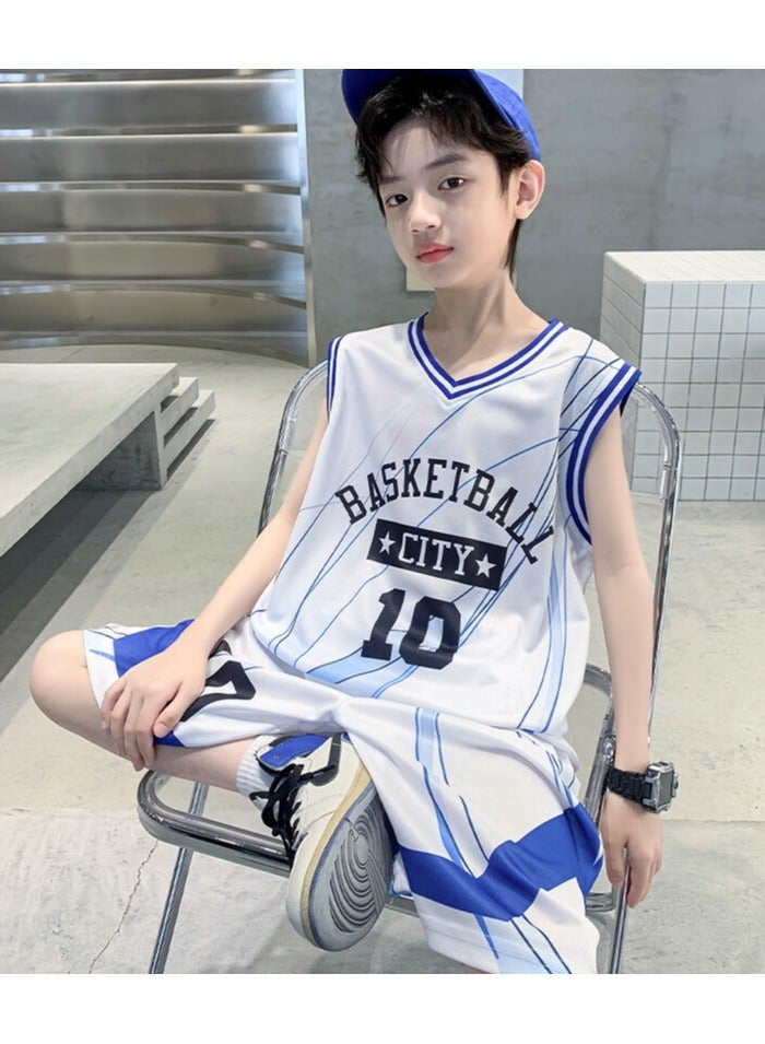 KUYING New Children's Basketball Suit Set  - Image 4