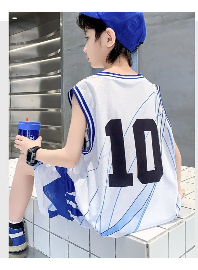 KUYING New Children's Basketball Suit Set  - Image 5