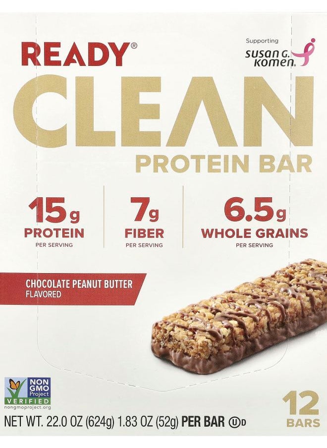 Clean Protein Bar Chocolate Peanut Butter 12 Bars 1.83 oz (52 g) Each - pzsku/ZC93368AF0E1FE48AEABBZ/45/_/1740571685/5351b847-f383-483a-8df1-8e106e61d24e