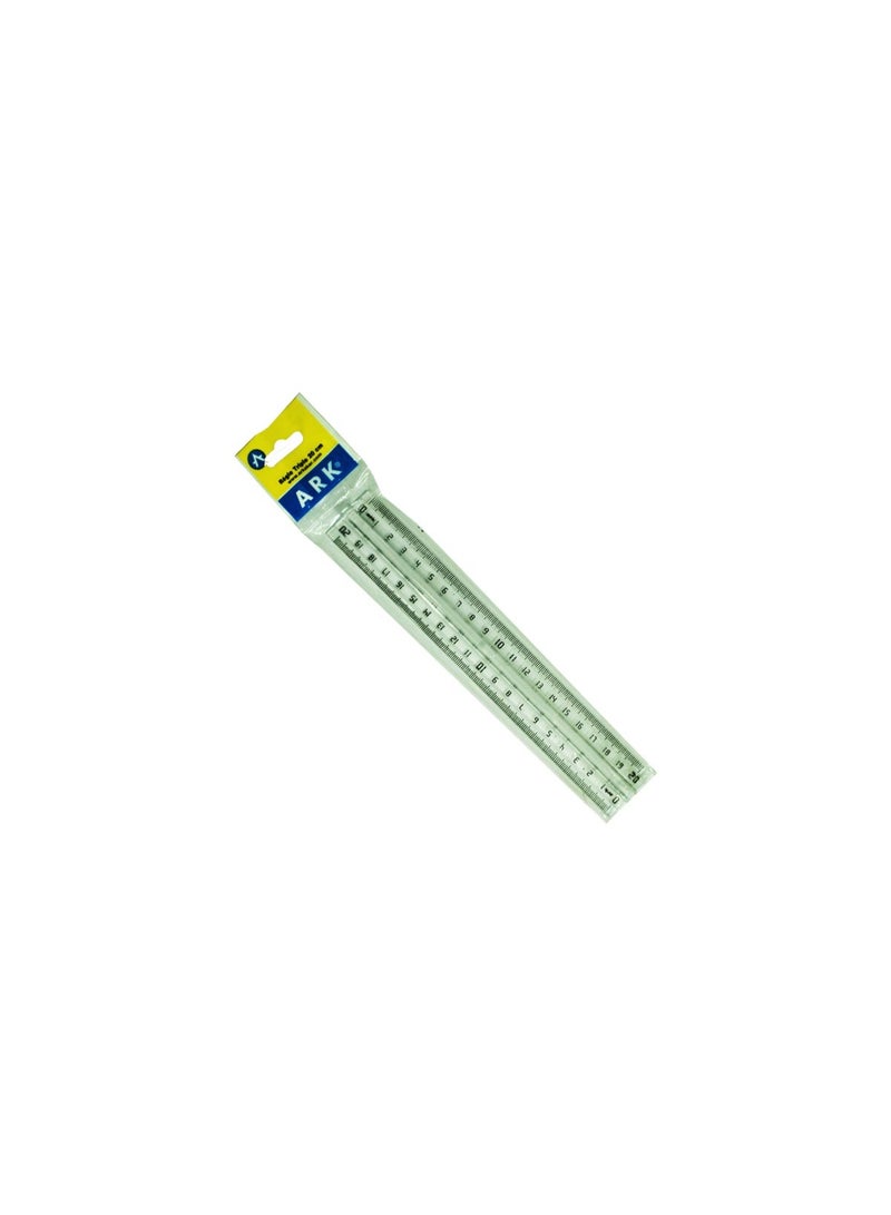ARK Transparent plastic ruler 20 Cm Ark - Image 2