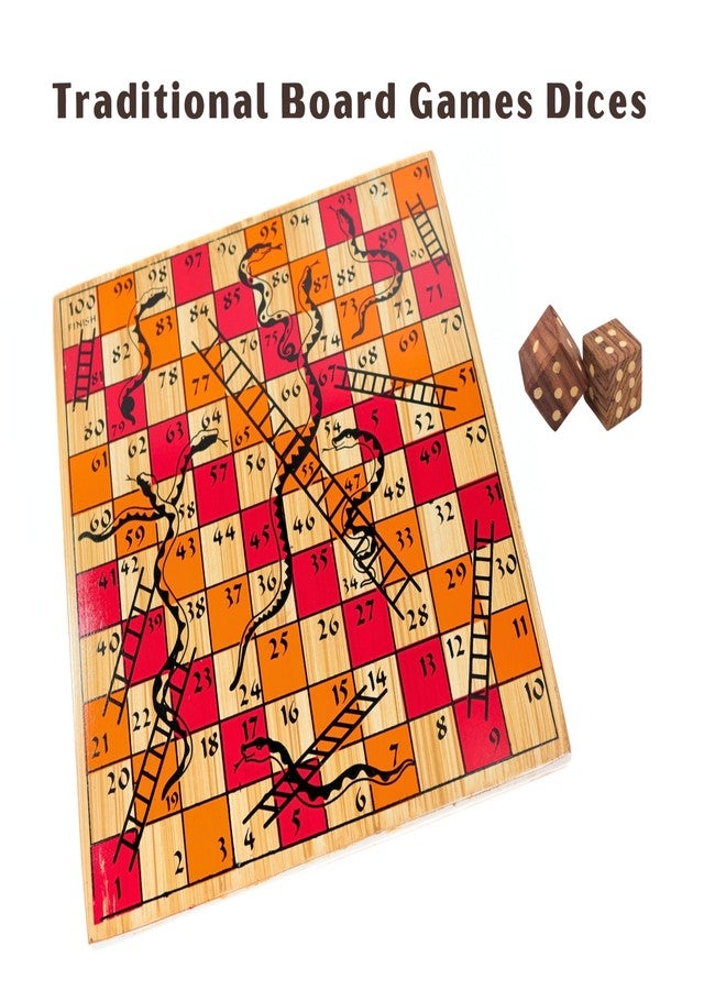 Pyengora Square Cube Dices Thayakkattai, 2 no's, Dayakattai Chausar Pachikalu for Playing Board Games - Image 3