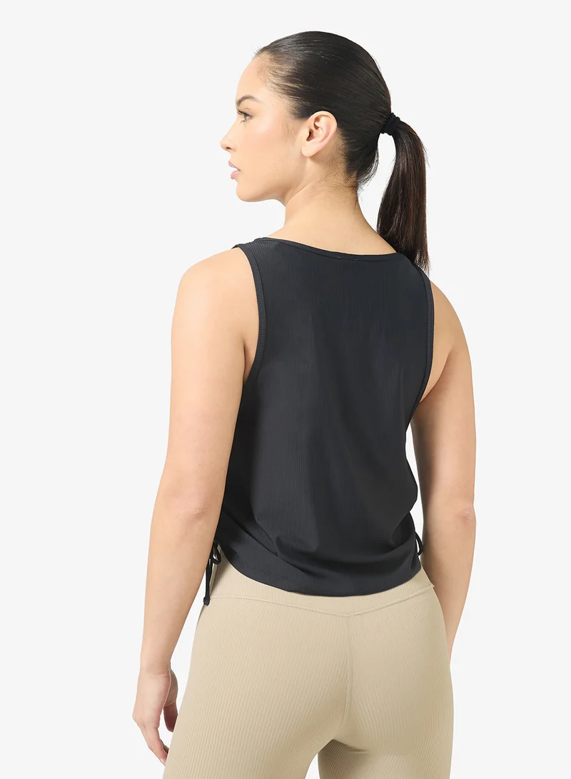 FRWD Relaxed Fit Ruched Tank
