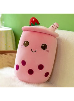 Generic Cute Cartoon Pearl Milk Tea Cup Plush Pillow Toy 