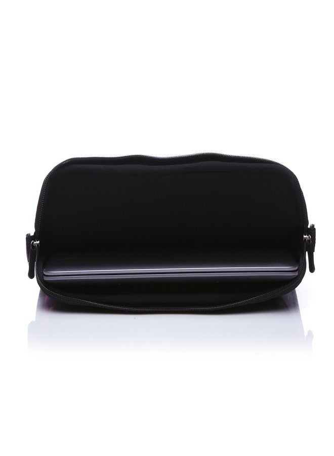YIDA 14 Inch Neoprene Laptop Sleeve Case Bag with shoulder strap For 14" Notebook/MacBook/Ultrabook/Chromebook (Classic colorful) - Image 3