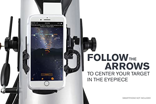 Celestron StarSense Explorer LT 114AZ App-Enabled Telescope – 114mm Newtonian Reflector with Smartphone Dock & StarSense App – iPhone & Android Compatible – Easy-to-Use for Beginners - Image 5