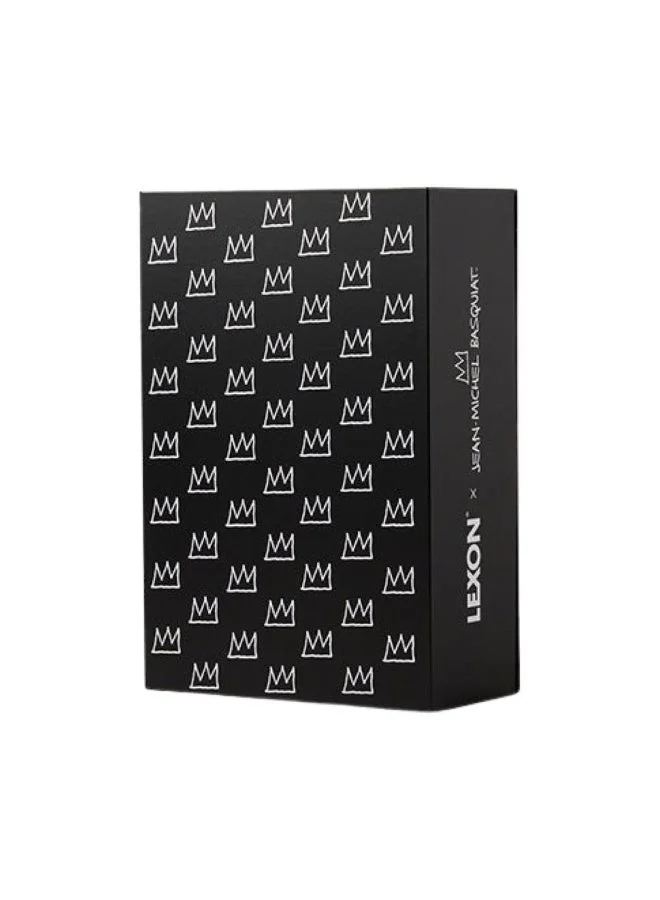 LEXON Gift Set X Jean-Michel Basquiat Crown (Mino+ Speaker, Mina M LED Lamp, Flip+ Alarm Clock, & Tykho 3 Fm Radio & Speaker)