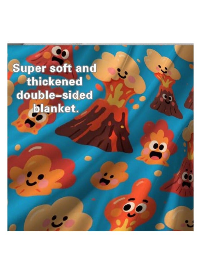 general Flannel thin blanket (warm and comfortable, suitable for sleep, gaming, dust removal and sandproof) 150cm*200cm - 656 - Image 5