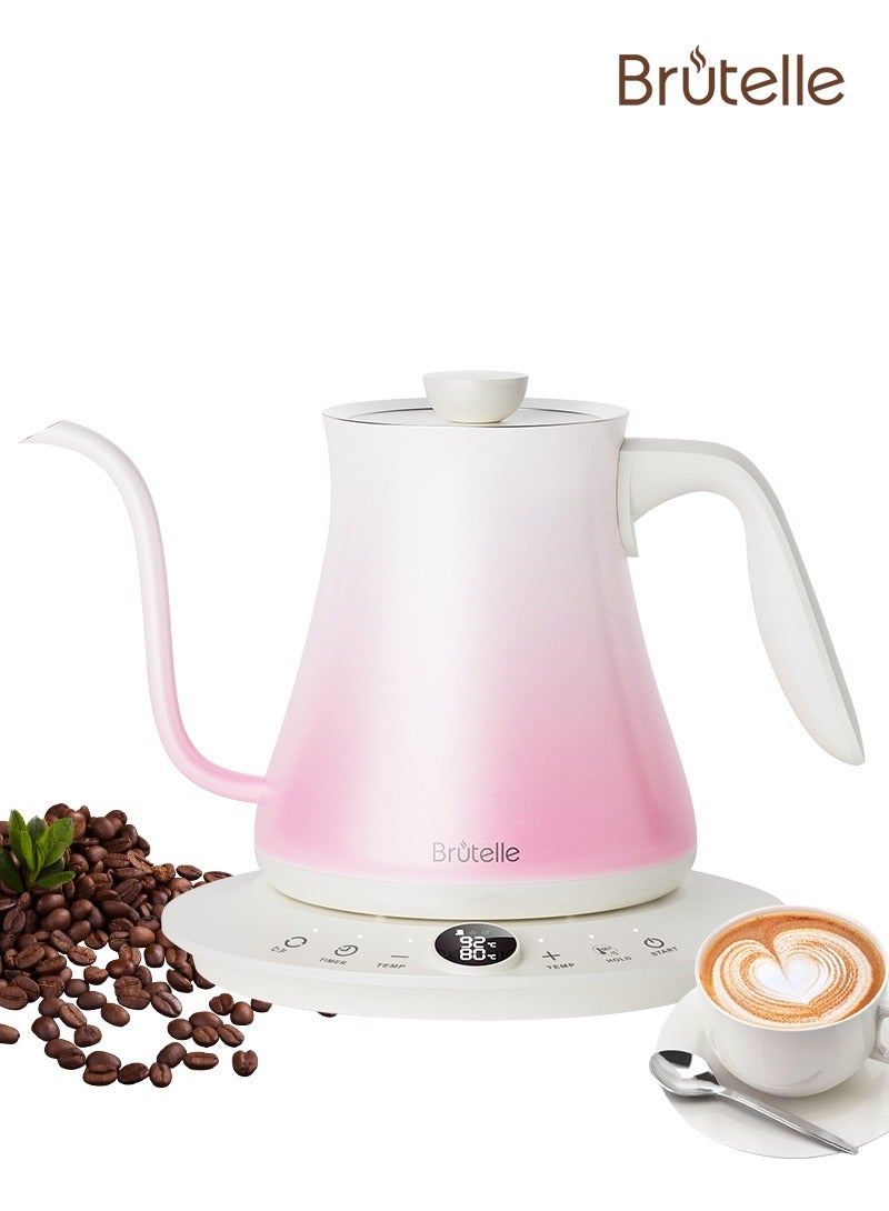 بريتيل غلاية القهوة الكهربائية V60، غلاية ذات عنق طويل، 800 مل، 1200 واط، تسخين سريع، من الفولاذ المقاوم للصدأ 304 - Image 1