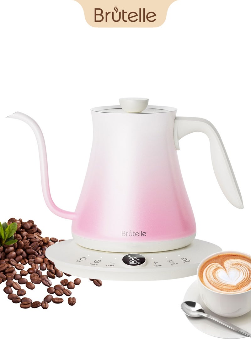 بريتيل غلاية القهوة الكهربائية V60، غلاية ذات عنق طويل، 800 مل، 1200 واط، تسخين سريع، من الفولاذ المقاوم للصدأ 304 - Image 1