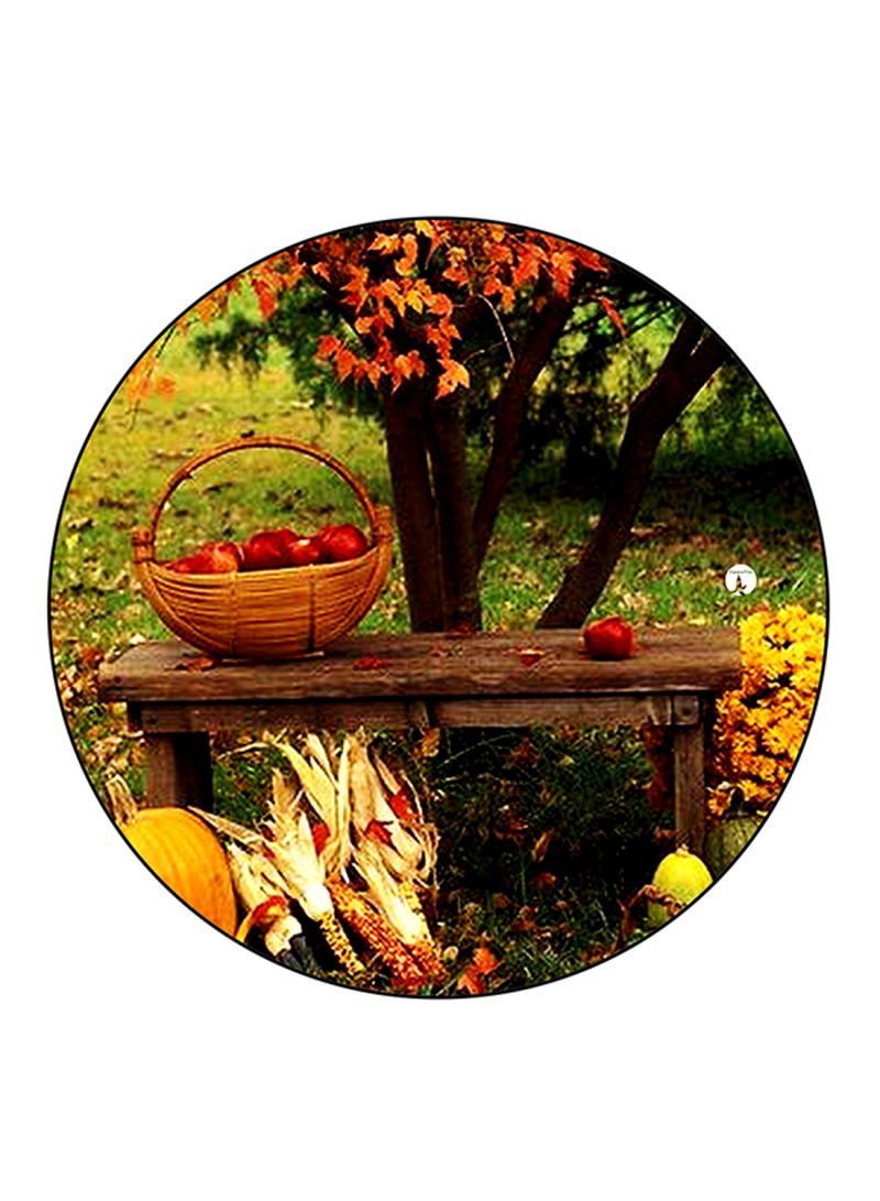RKN Vintage Art Printed Mouse Pad Multicolour