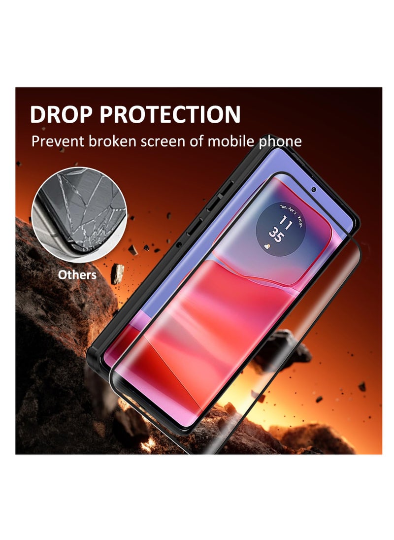 Aookay - [1+2] for Google Pixel 9 Pro Phone Case with Tempered Glass Screen Protector (2pcs) and Sliding Camera Cover, Kickstand Ring, Mil-Grade Shockproof Case - Image 1