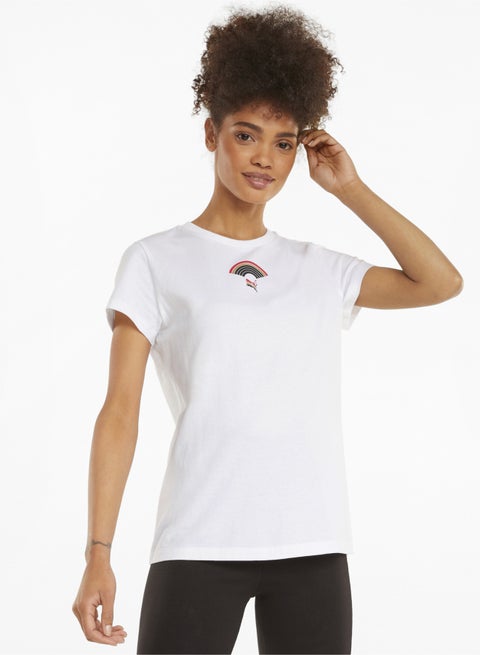 تيشيرت AS Graphic للنساء