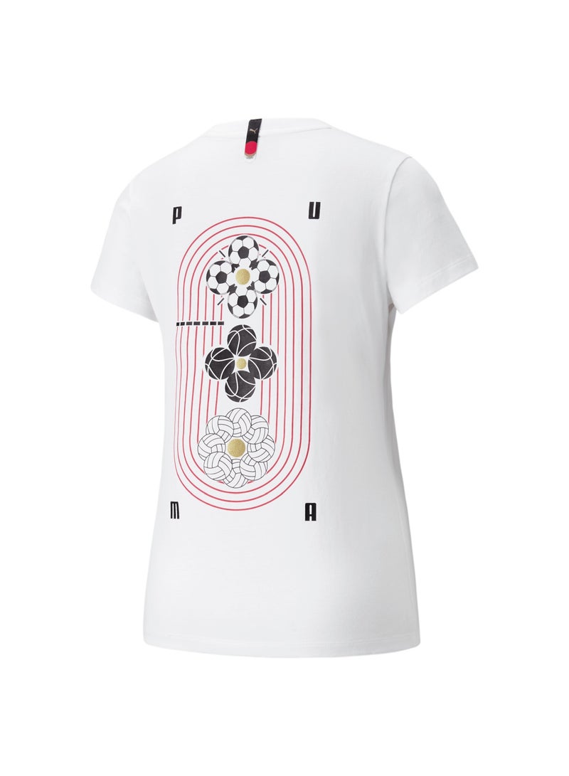 بوما تيشيرت AS Graphic للنساء - Image 5