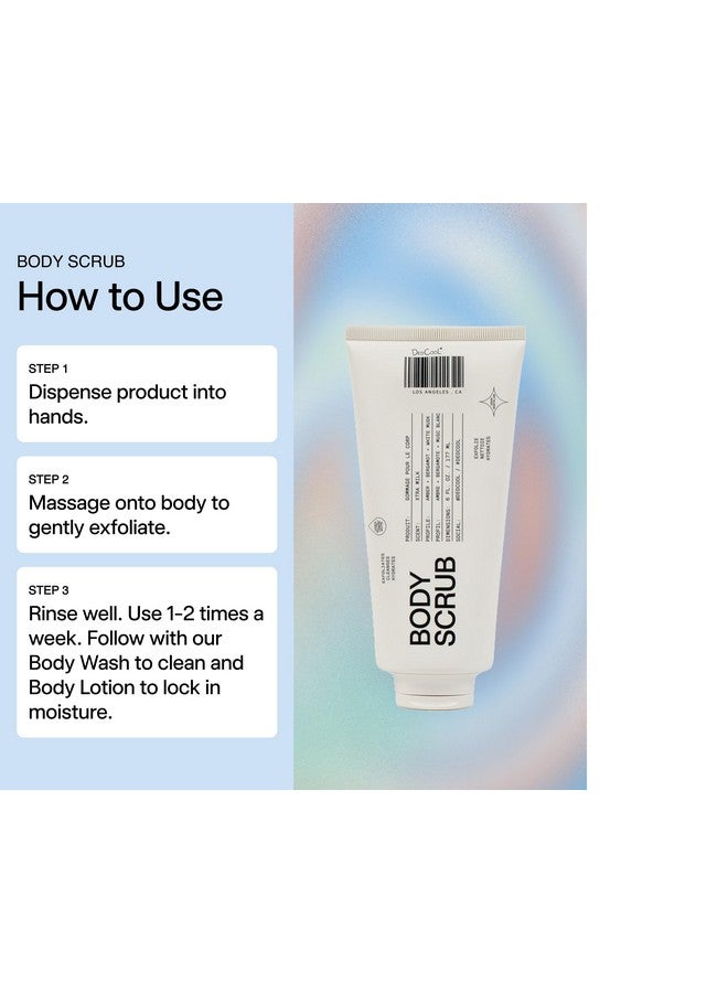 Dedcool Body Scrub Xtra Milk - Gentle Exfoliating Formula with Rice Powder, Kakadu Plum & Coconut Oil, Regular/Full Size - Image 3