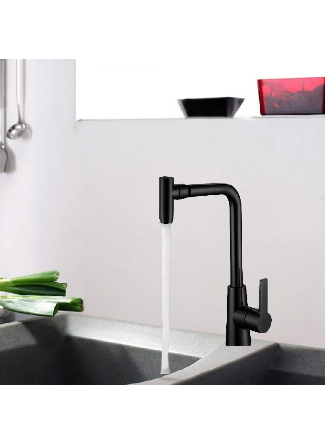 ITG Wall Mounted Stainless Steel Kitchen Faucet – Matte Black, SASO Certified, 5-Year Warranty  - Image 1