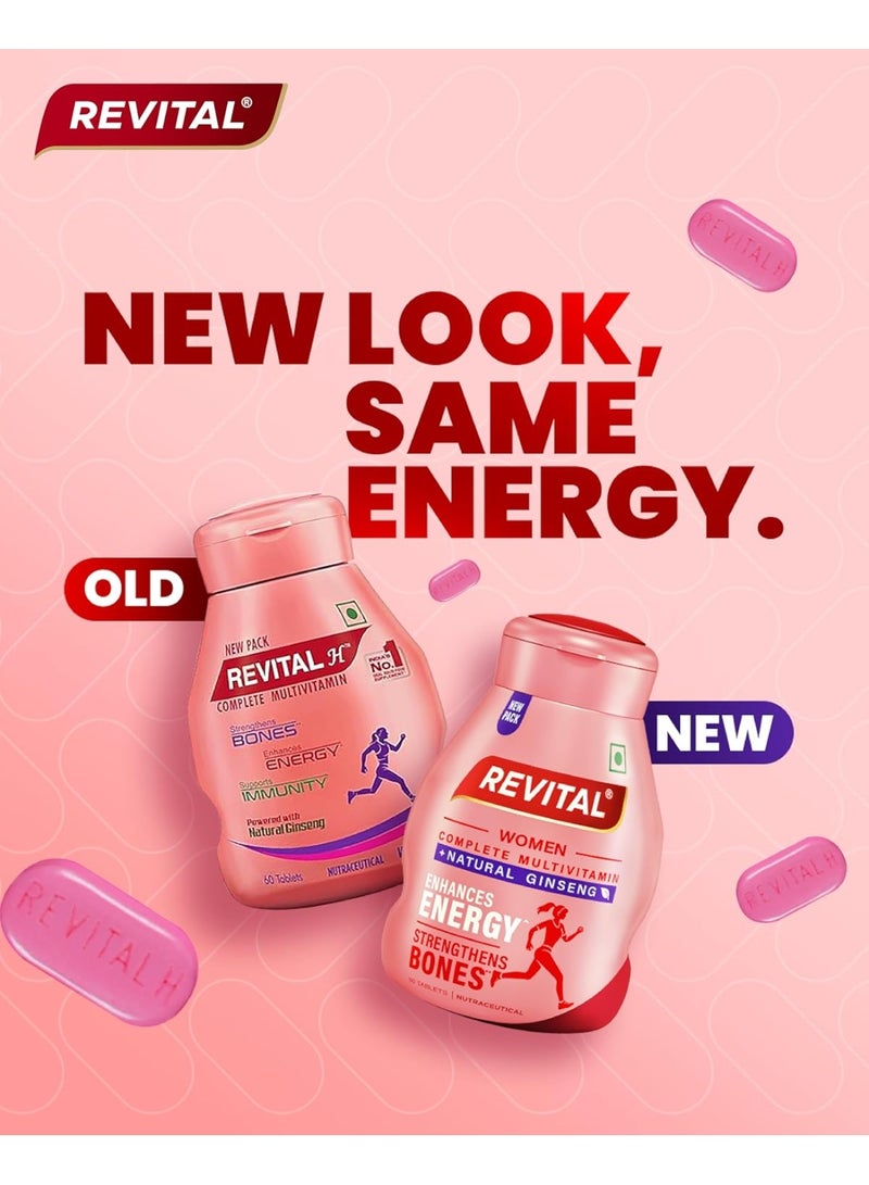Revital Combo - Women's 60 capsules + 60s Omega Veg | pack of 2 - Image 4