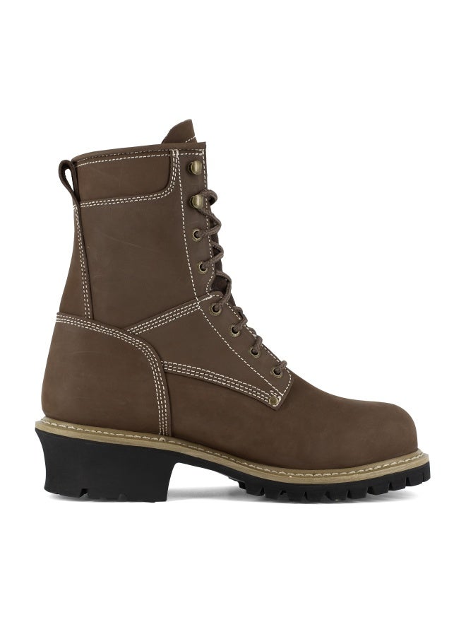 Frye FR40202 Toe 8" Boot, SIze: 10.5, Width: W (FR40202-W-10.5) - Image 1