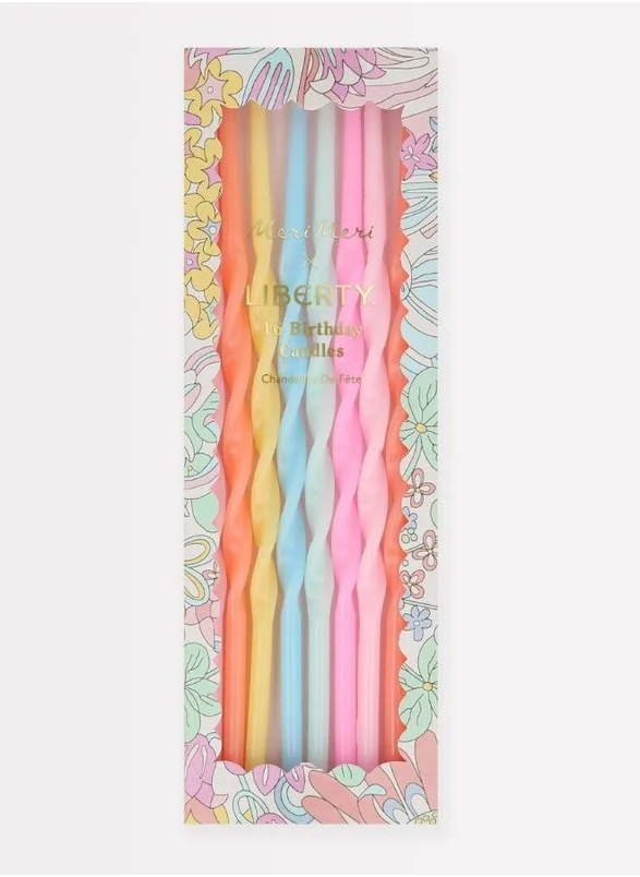 ميري ميري Meri Meri x Liberty Rainbow Garden Party Candles