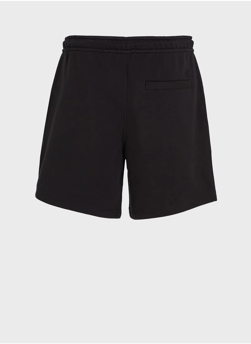 Calvin Klein Jeans Logo Drawstring Shorts