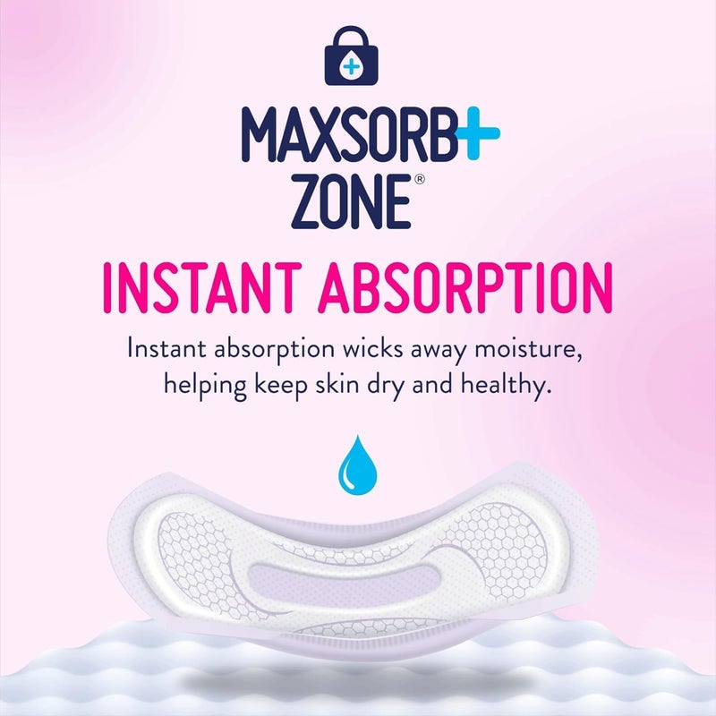 Prevail Incontinence Bladder Control Pads for Women, Maximum Absorbency, Regular Length, 192 Count - Image 2