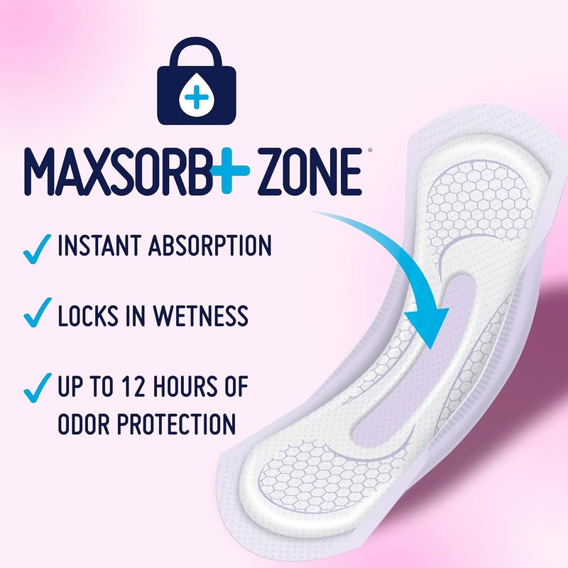 Prevail Incontinence Bladder Control Pads for Women, Maximum Absorbency, Regular Length, 192 Count - Image 3