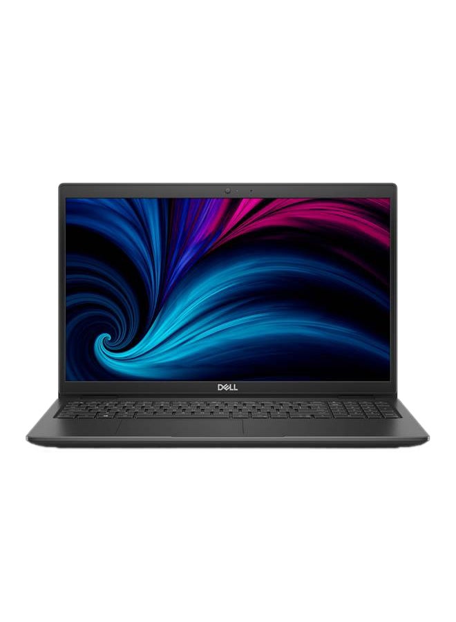 ديل لابتوب Latitude 3520 بشاشة عالية الدقة مقاس 15.6 بوصة، معالج Intel Core i5-1135G7، ذاكرة وصول عشوائي 8 جيجابايت، قرص صلب SSD بسعة 256 جيجابايت، نظام تشغيل DOS، معالج رسومات Intel Iris Xe، قارئ بصمات الأصابع، يدعم اللغتين الإنجليزية والعربية، اللون أسود الإنجليزية/العربية أسود - Image 1