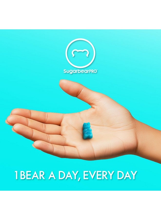 SugarbearPRO Sugarbear Hair Vitamin Gummy 2 Month Supply Extra Strength Biotin 6000mcg, Growth for Men & Women, Vegan Vitamin B12, MSM, Inositol, Omega 3, Elderberry, Certified Kosher, Halal, Cruelty-Free - Image 2