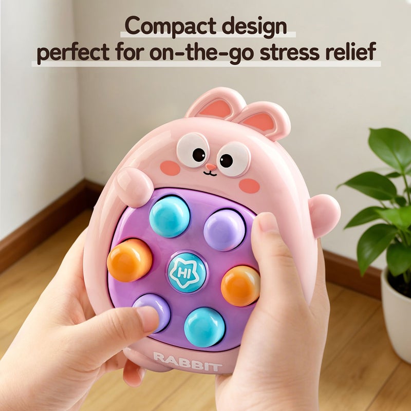 Bear Push And Pop Fidget Toy Sensory Palm Toy No Power Required Toddler Activity - Image 5