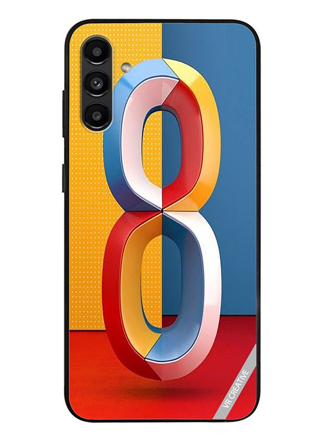 VR CREATIVE Protective Case Cover For Samsung Galaxy A13 5G Number 8 Design Multicolour - Image 1