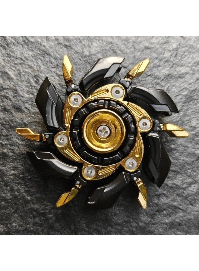 AKSONZ Premium Magnetic Metal Fidget Slider – EDC Stress Relief Toy for Adults, ADHD & Anxiety Sensory Tool, Portable Haptic Gadget - Open Armor Design - Image 5