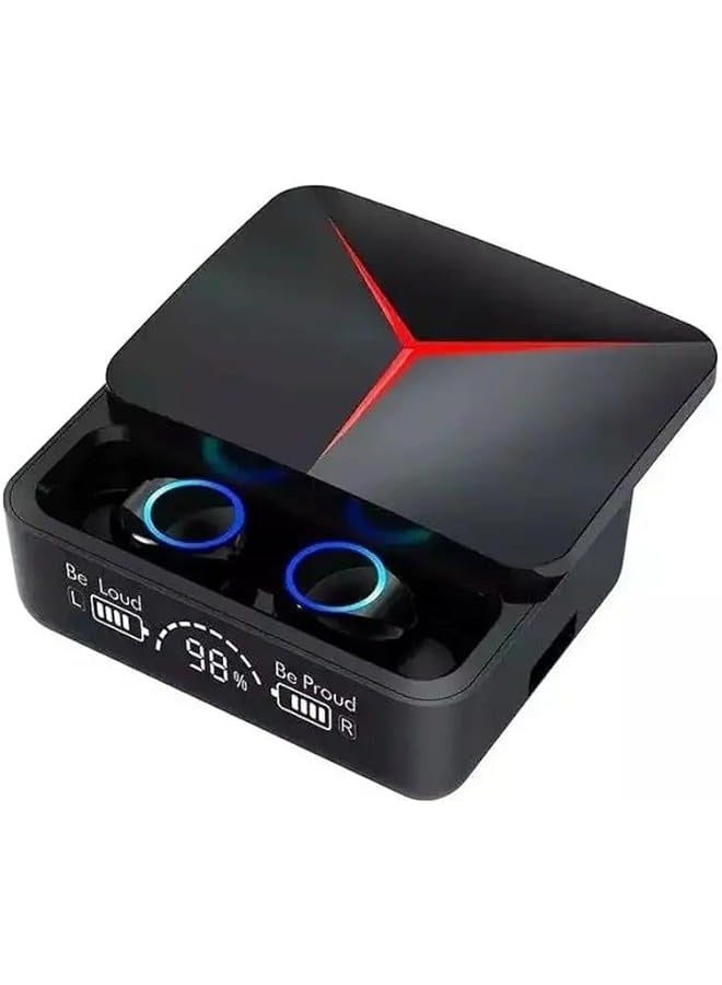 NIBEMINENT Wireless Earbuds, Gaming Headphones (M90 PRO TWS), Noise Cancellation, Waterproof, Sports, Hands-Free Headphones, DJ Studio Headphones and Your Everyday Life  - Image 1
