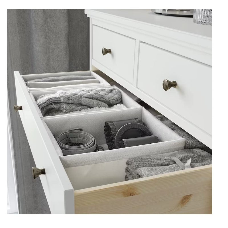 NT-STAR NTSTAR Wardrobe inner Organiser Machine washable greywhite 26x34x10 cm - Image 3