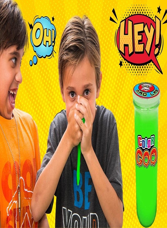 Ja-Ru جيه-آر-يو دكتور واكو سلايم الملون (24 أنبوب متنوع) حزمة سلايم حسية قابلة للضغط للأطفال والبالغين، الأولاد والبنات. لعبة تخفيف التوتر. هدية حفلة سلة عيد الفصح هدايا عيد الميلاد. - Image 4