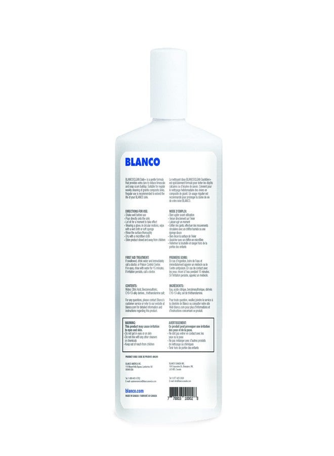 BLANCO 406200 BLANCOCLEAN Daily Silgranit Sink Cleaner, 16 Oz, White - Image 2