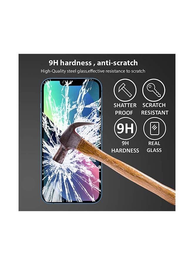 واقي شاشة من الزجاج المقوى لهاتف آيفون 13 برو ماكس شفاف - Image 3