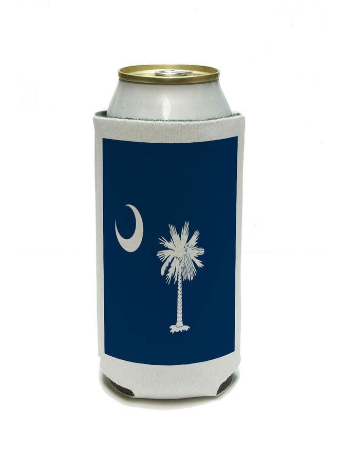 مبرد مشروبات بتصميم علم ولاية كارولاينا الجنوبية من غرافيكس آند مور - عازل للمشروبات - حامل معزول للمشروبات