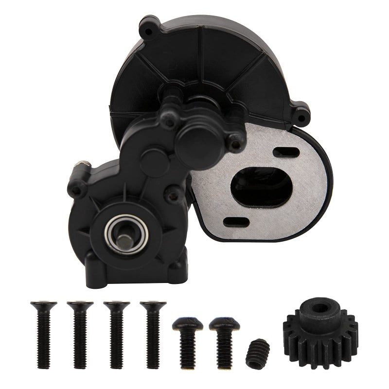 Share Goo ShareGoo Plastic Complete Transmission BoxCenter Gearbox Gear Box with Gear Assembled Compatible with Axial SCX10 SCX10II Jeep 90046 90047 110 RC Crawler Car - Image 2