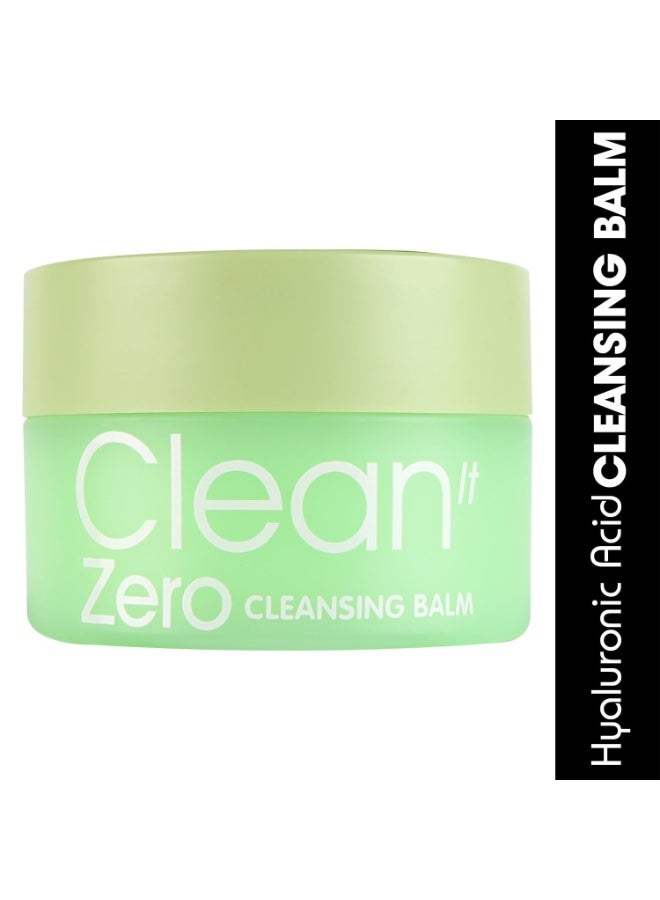 BANILA CO clean it zero Gentle Makeup Remover Balm Nourishing Balm-to-Oil Formula Effortlessly Remove Stubborn Makeup Leaving Skin Hydrated & Rejuvenated 100gm Green - Image 2