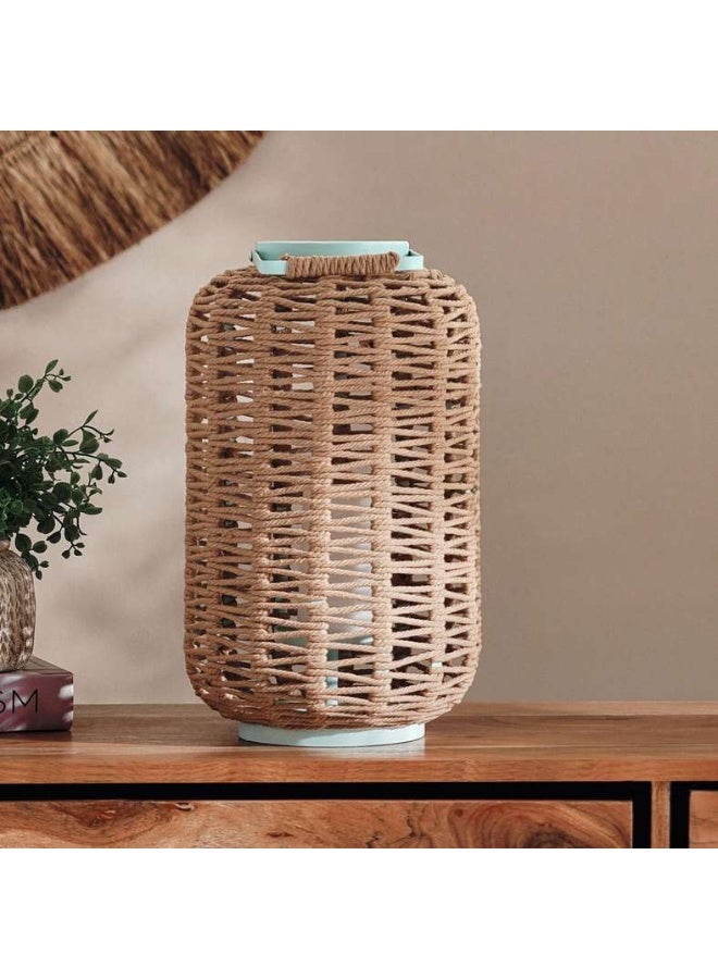 Pan Home فانوس إينس المعدني - بني - Image 1