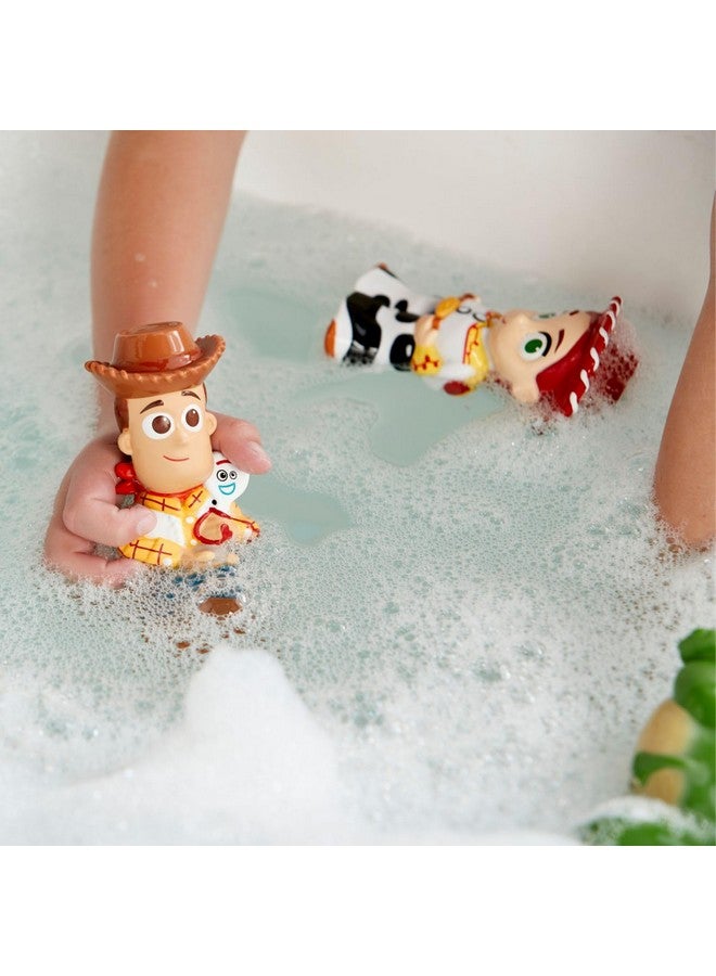 ديزني ستور مجموعة الاستحمام الرسمية من متجر ديزني (قصة لعبة) - إكسسوارات استحمام للأطفال بشخصيات ديزني المحبوبة - أساسيات وقت الاستحمام الملونة والممتعة للأطفال - مناسبة لجميع الأعمار - Image 3