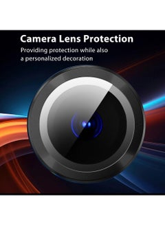 CaseNeo 2 Set for Samsung Galaxy Z Fold6 Camera Lens Protector, Scratch-Resistant HD Clarity Ultra-Thin 9H Tempered Glass with Aluminum Edging, Individual Metal Lens Cover (Black)  - Image 2