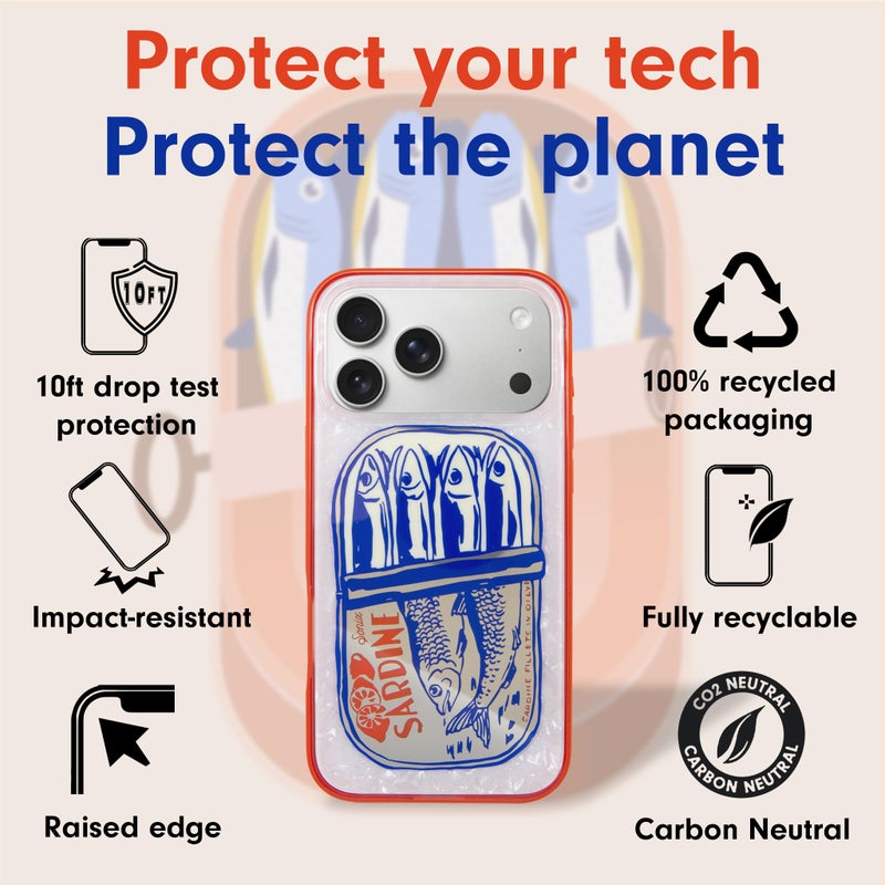 Sonix Case for iPhone 17 Pro Max | Compatible with MagSafe | 10ft Drop Tested | Sardines - Image 4